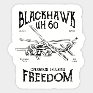 Blackhawk UH 60 Sticker